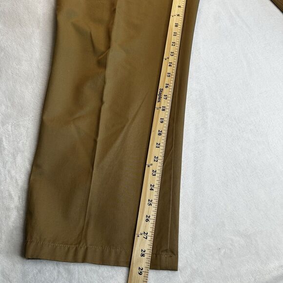 C. C. Filson Co 14015 Men's Cotton Khaki Brown Flat Front Pants Size 35x29 - Picture 10 of 11